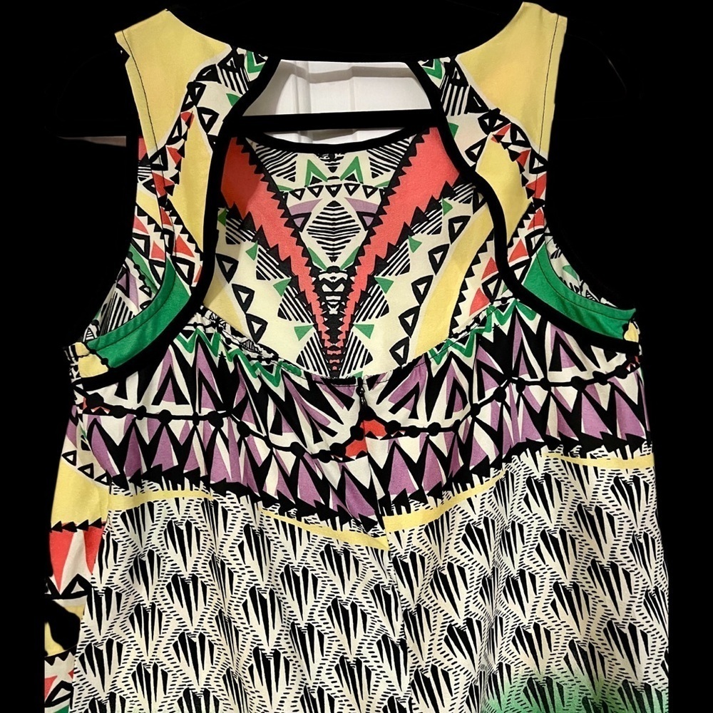 NEW! GLAM Mirror-Image Print Shift Dress! - Picture 10 of 10